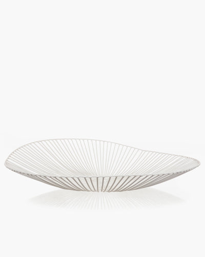 BOWL METAL EDO WHITE