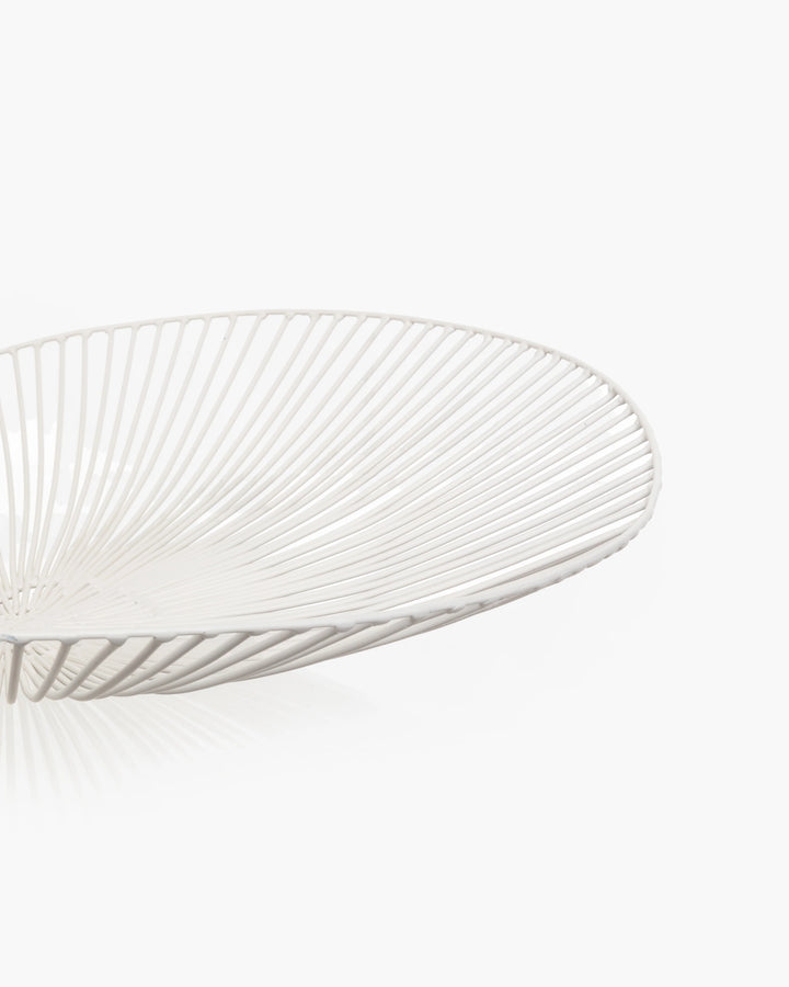 BOWL FLAT WHITE WIRE #73026