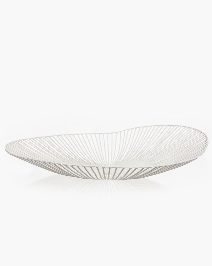 BOWL FLAT WHITE WIRE #73026