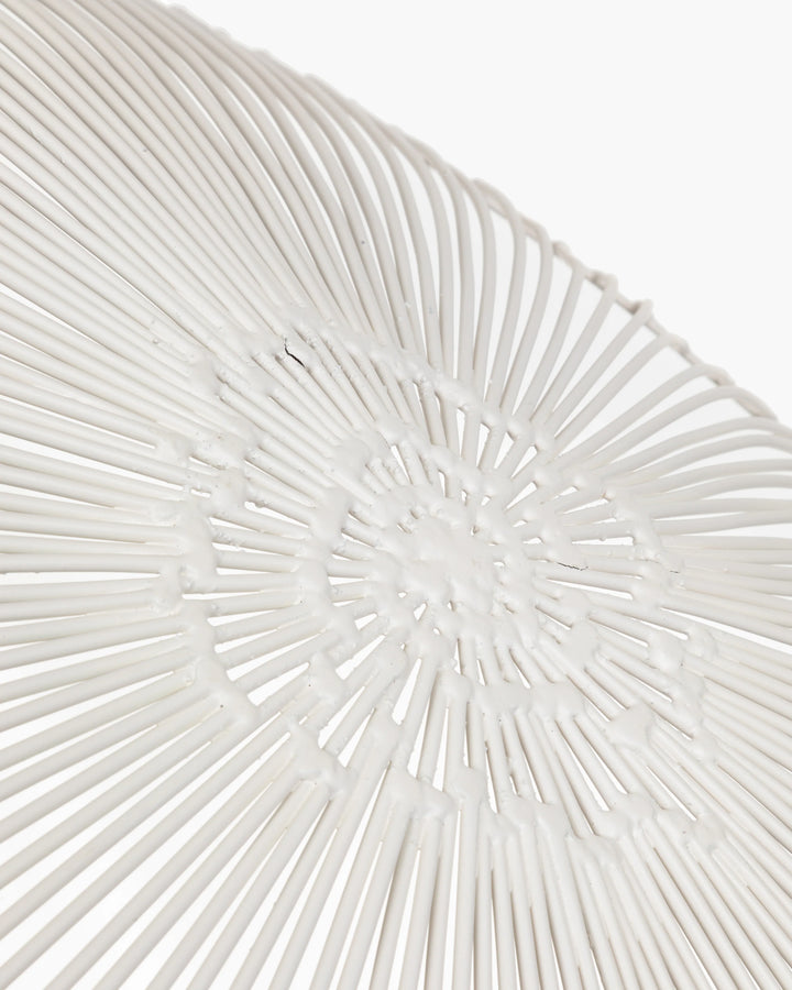 BOWL FLAT WHITE WIRE #73026