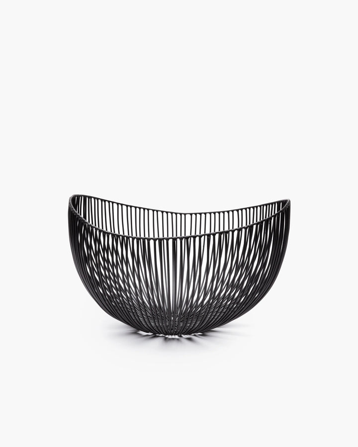 BASKET METAL BLACK TALE #73028