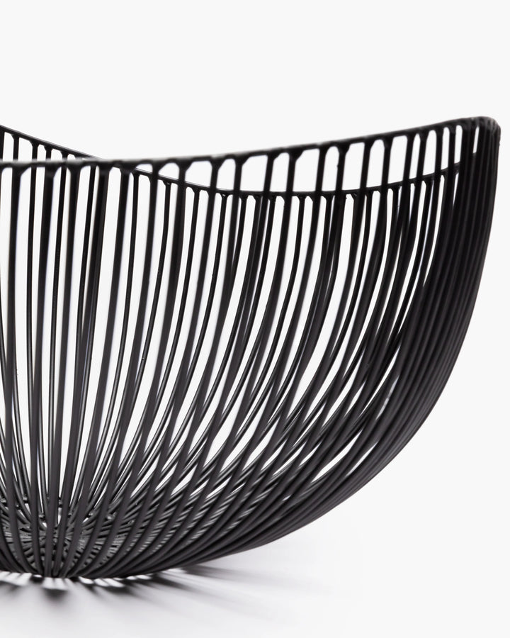 BASKET METAL BLACK TALE #73028