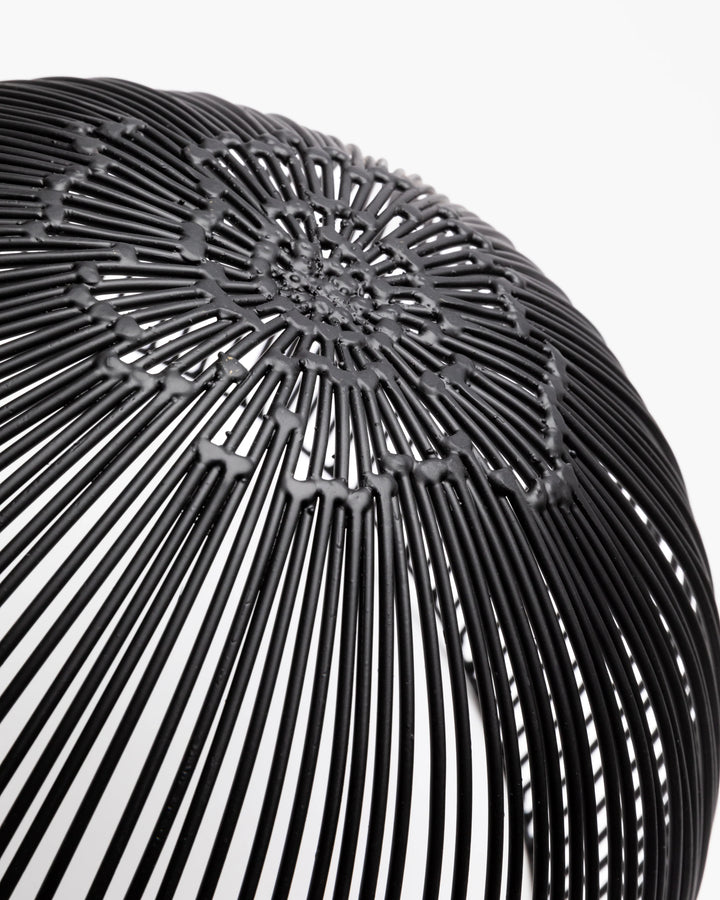 BASKET METAL BLACK TALE #73028