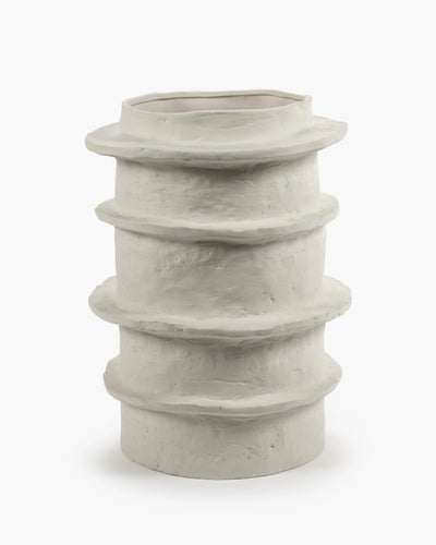 FLOWER POT BEIGE MOLLY (Available in 2 Sizes)