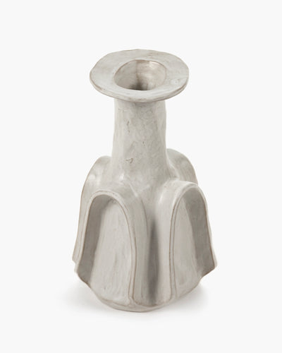 VASE WHITE BILLY LARGE (Available in 2 Styles)