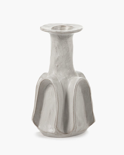 VASE WHITE BILLY LARGE (Available in 2 Styles)