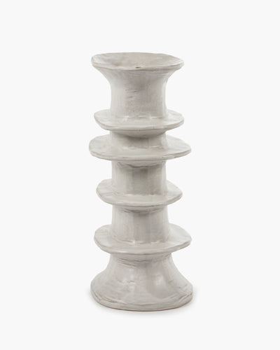 VASE WHITE BILLY LARGE (Available in 2 Styles)