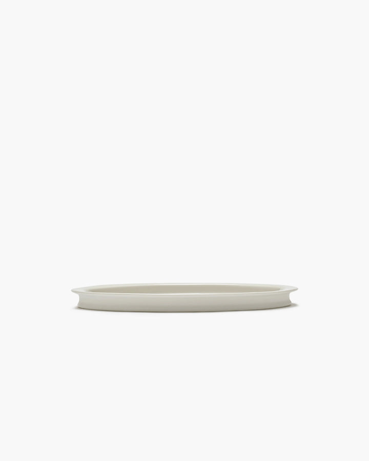 KELLY WEARSTLER DINNER PLATE ALABASTER DUNE