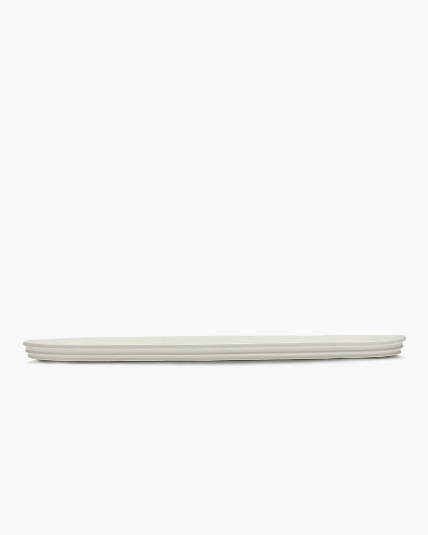 KELLY WEARSTLER SERVING DISH OVAL ALABASTER DUNE LARGE