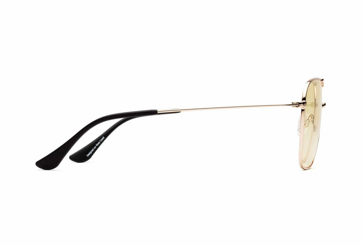 READERS HOOPER POLISHED GOLD YELLOW #73117