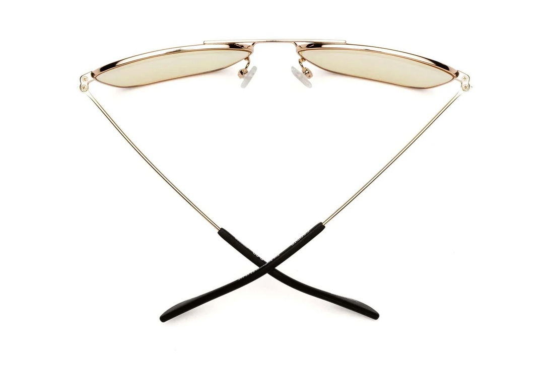 READERS HOOPER POLISHED GOLD YELLOW #73117