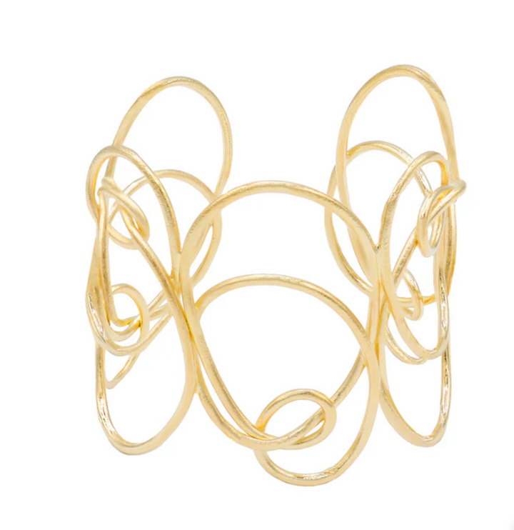 BRACELET CUFF INTERLINKED #73149