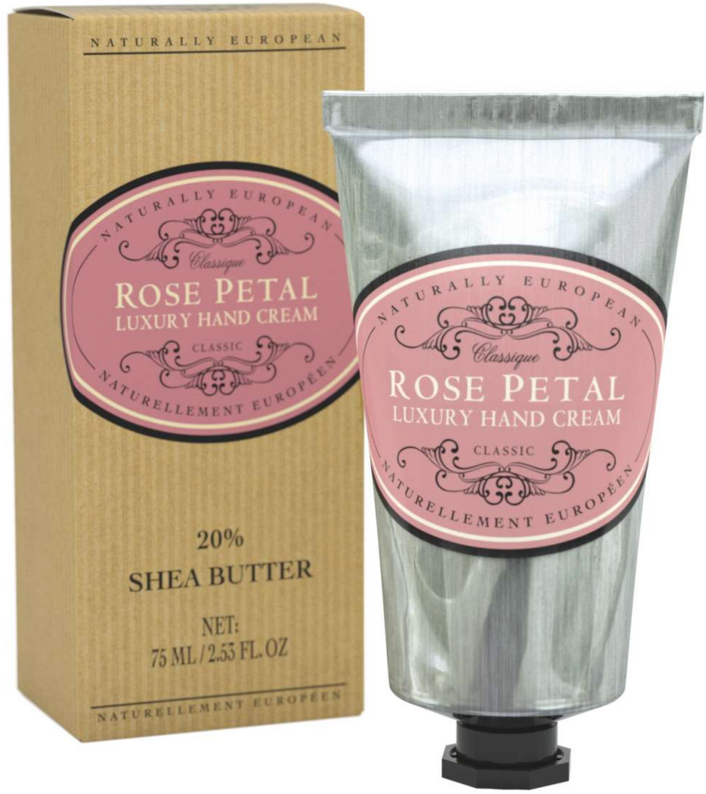 NATURALLY EUROPEAN HAND CREAM ROSE PETAL