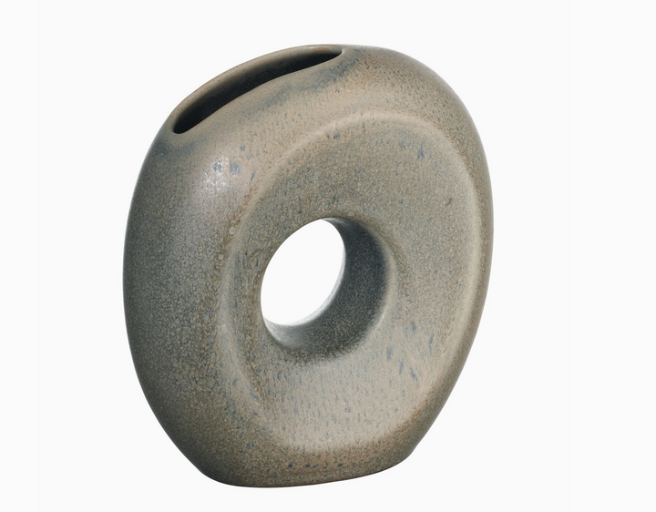 VASE STONEWARE WITH HOLE URBAN