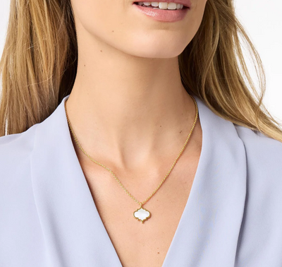 JULIE VOS NECKLACE INLAY DELICATE HELENE