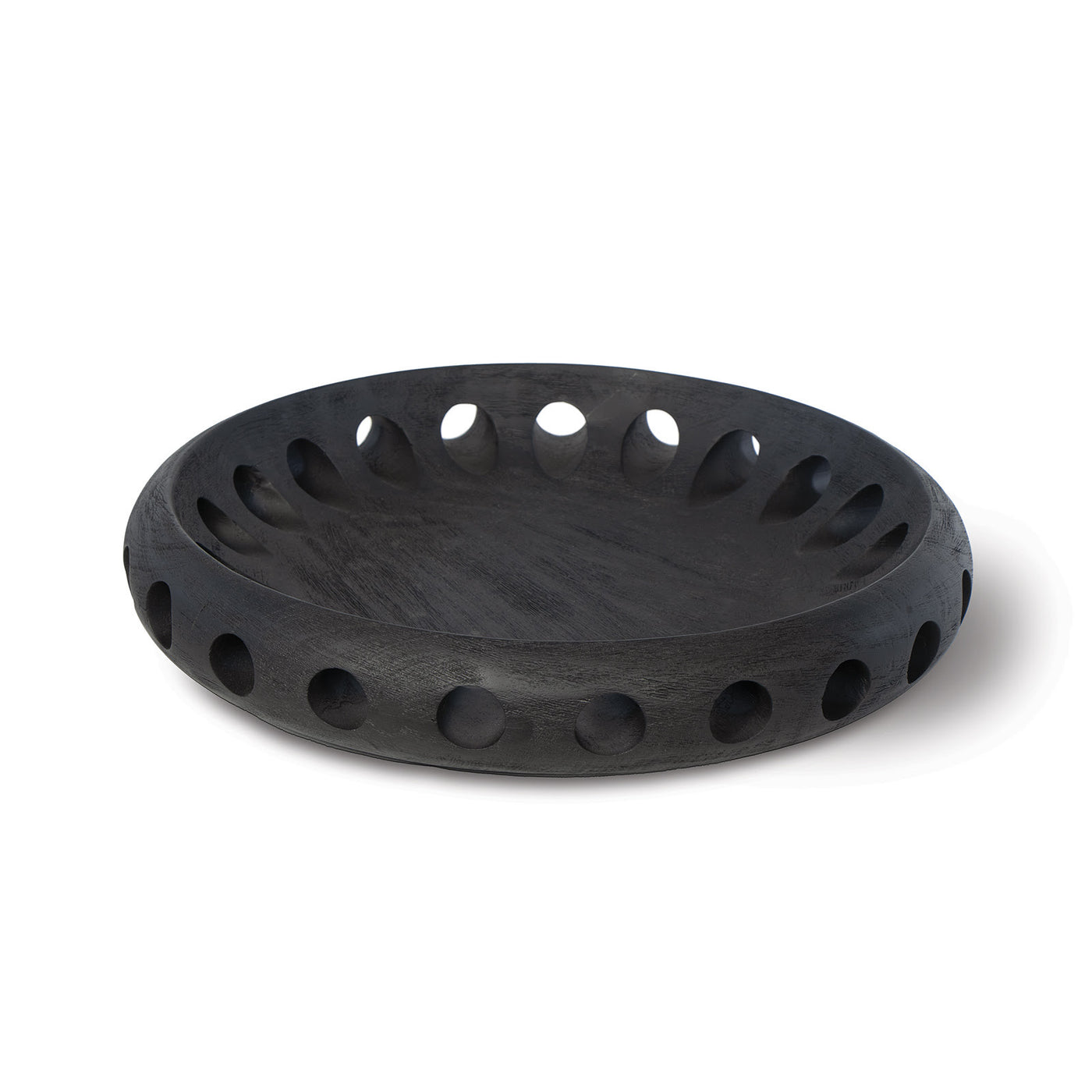 BOWL BLACK MANGO WOOD