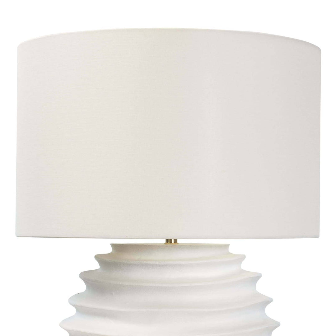 TABLE LAMP ACCORDION-LIKE BASE WHITE #73341