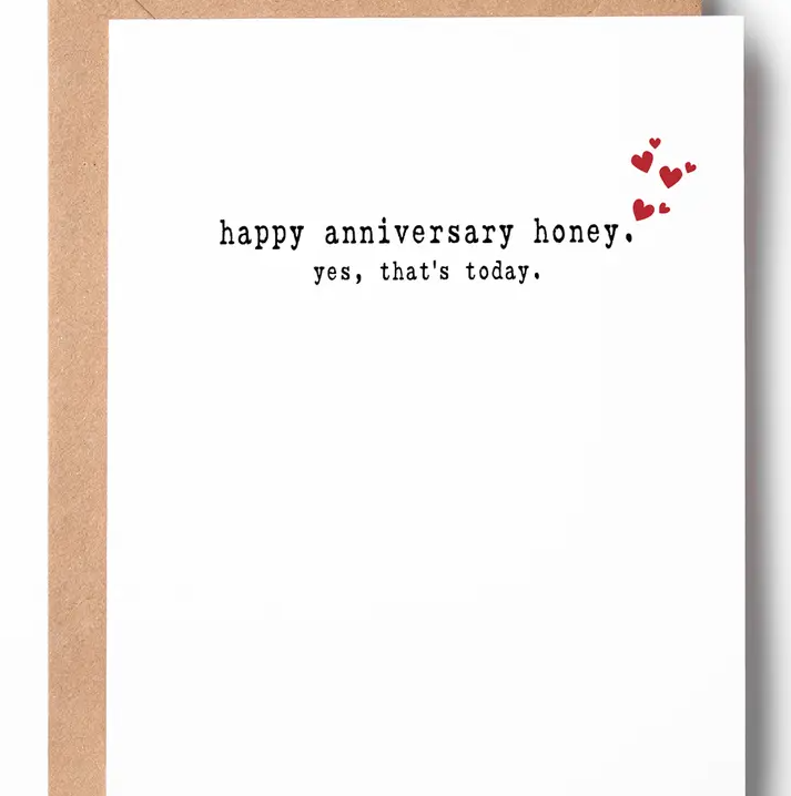 GREETING CARD "THAT'S TODAY"