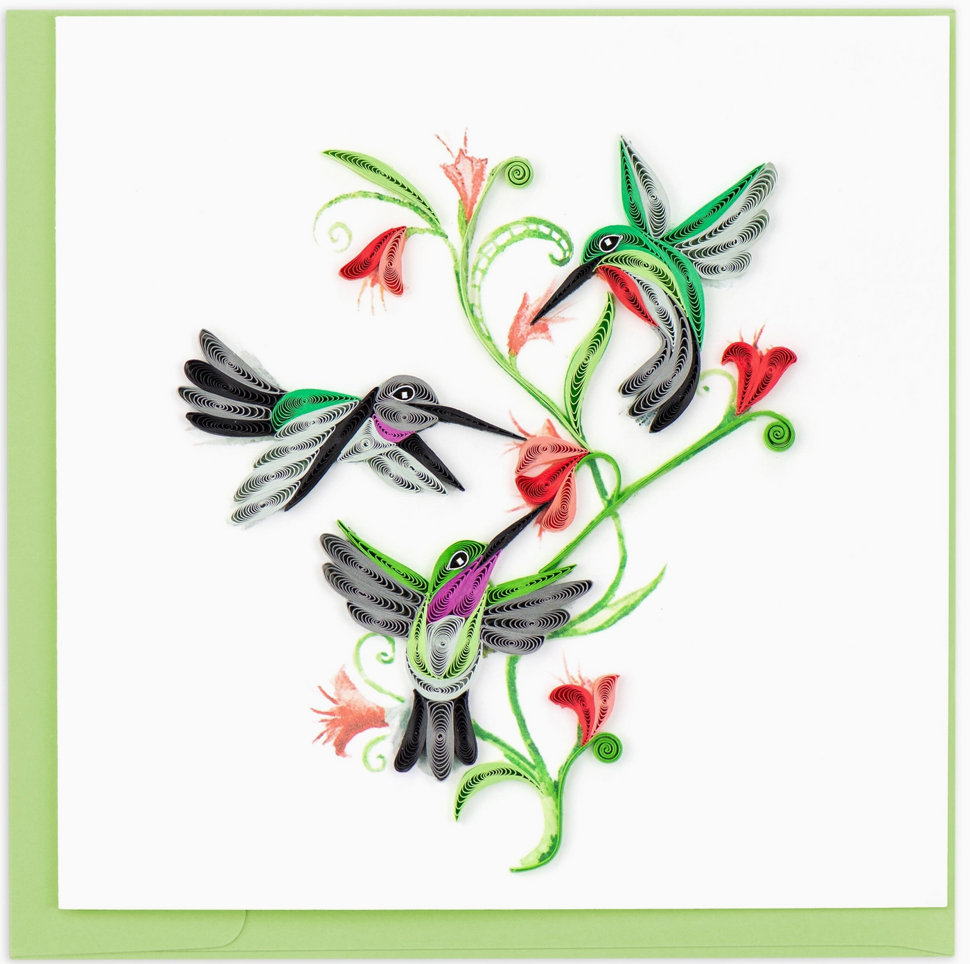 GREETING CARD "HUMMINGBIRD"