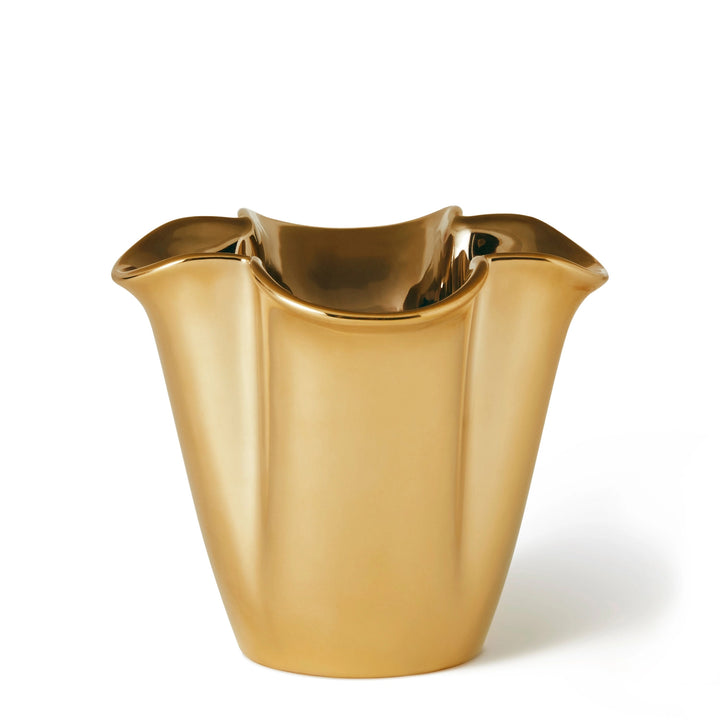 VASE GILDED CLOVER SMALL #73475