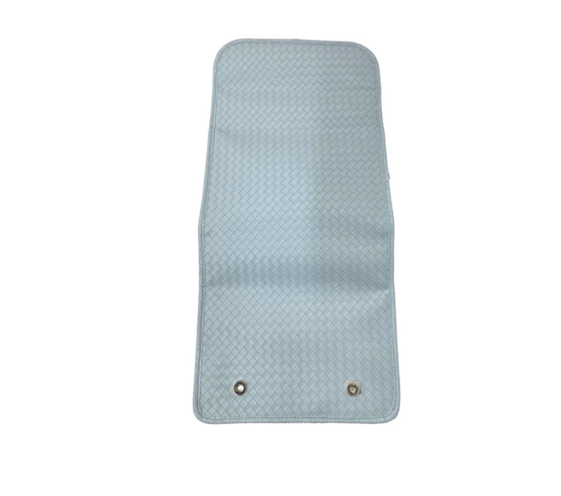 TOILETRY HANGING CASE WOVEN BLUE