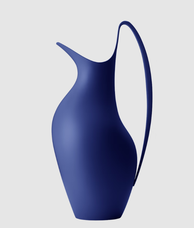 GEORG JENSEN PITCHER KOPPEL ICONIC BLUE