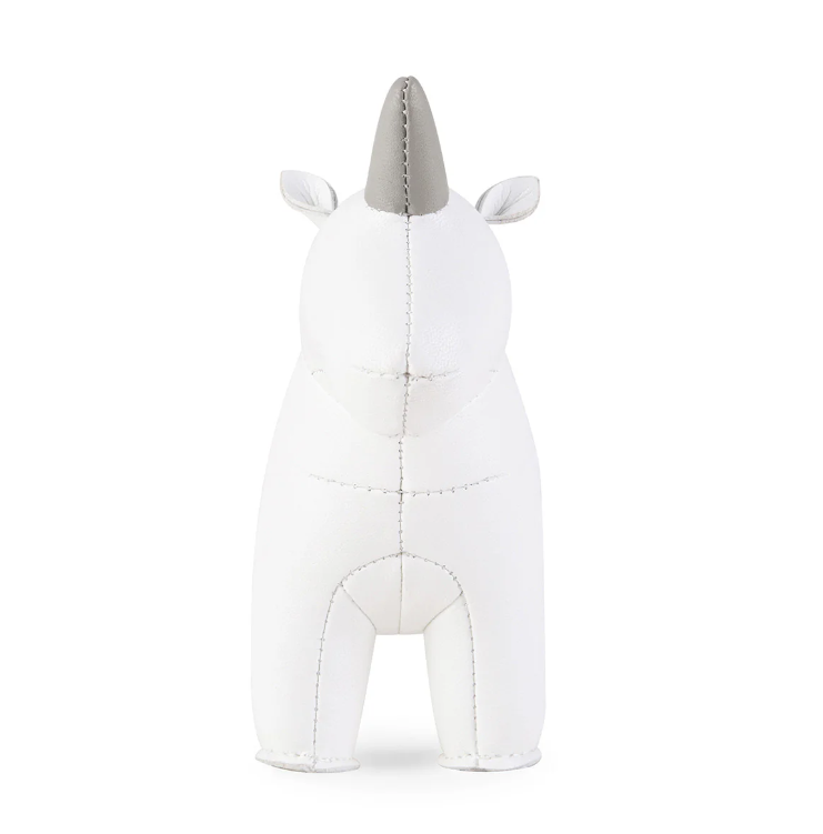 BOOKEND UNICORN NICO WHITE/BLUE #73826