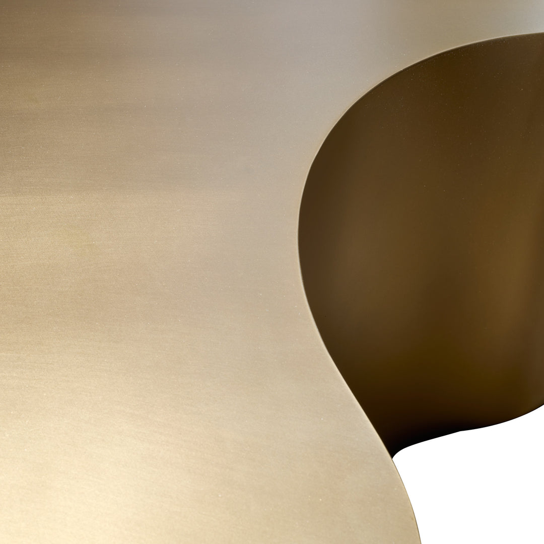 COFFEE TABLE ANTIQUE BRASS #73833