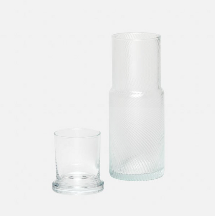 CARAFE WITH TUMBLER GLASS