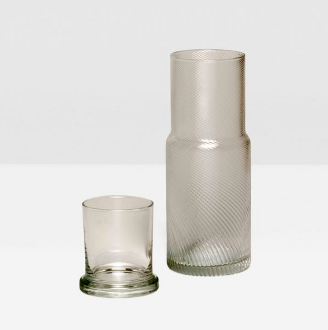 CARAFE WITH TUMBLER GLASS