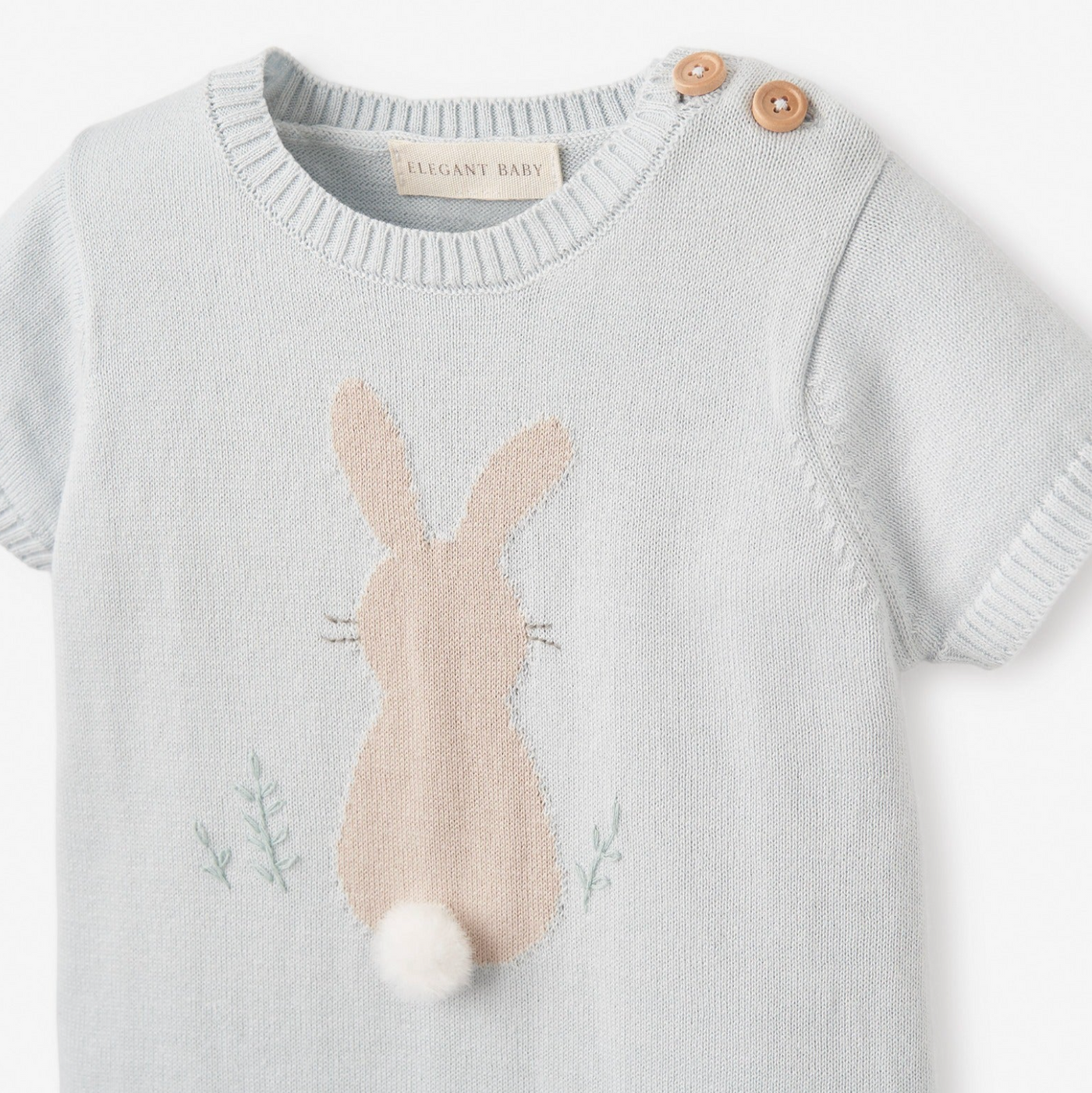 ROMPER BLUE BUNNY