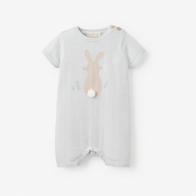 ROMPER BLUE BUNNY