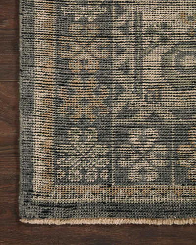 RUG HEIRLOOM BONE/CHARCOAL