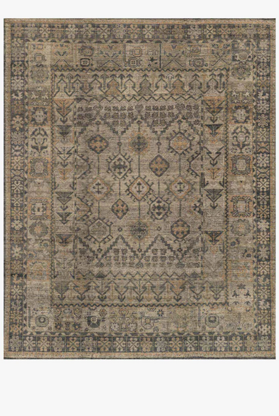 RUG HEIRLOOM BONE/CHARCOAL