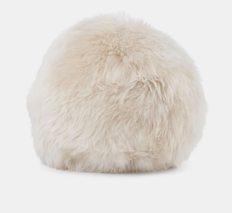 PILLOW ROUND LONG WOOL (Available in 4 Colors)