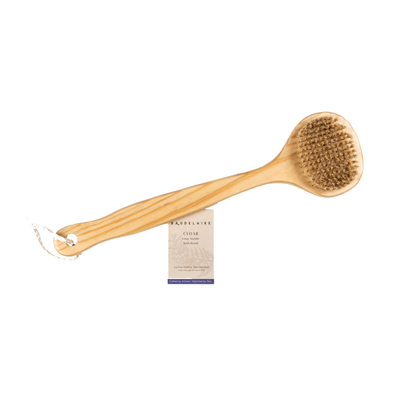 BRUSH BATH CEDAR