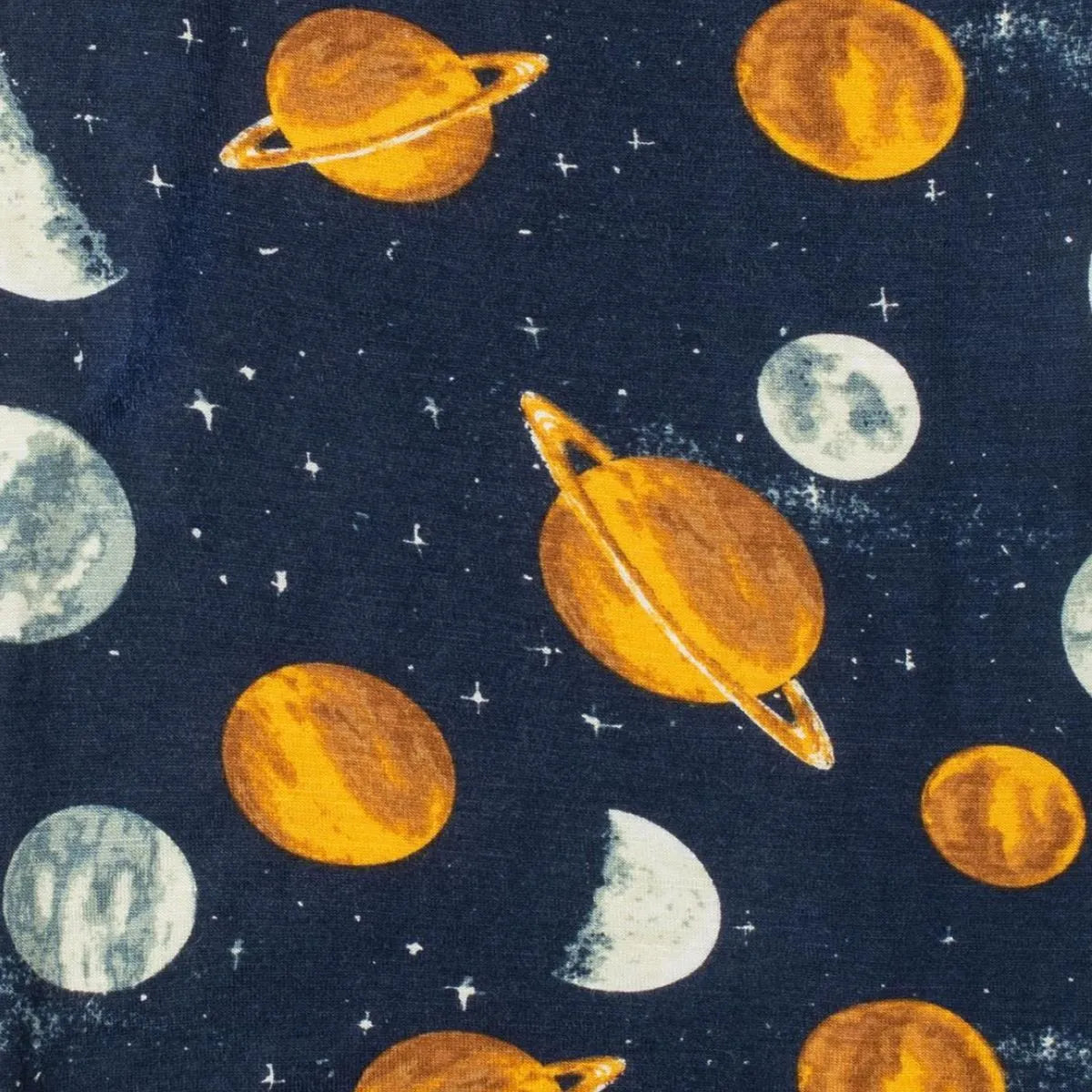 MILKBARN PAJAMA ZIPPER PLANETS (Available in 4 Sizes)