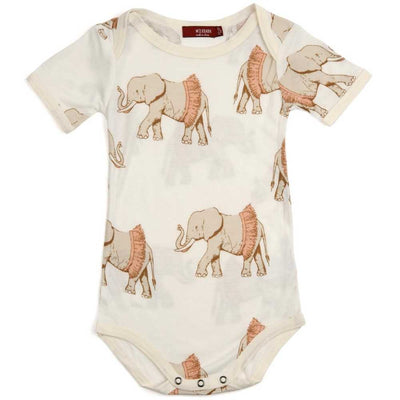 MILKBARN ONE PIECE SHORT SLEEVE TUTU ELEPHANT (Available in 2 Sizes)