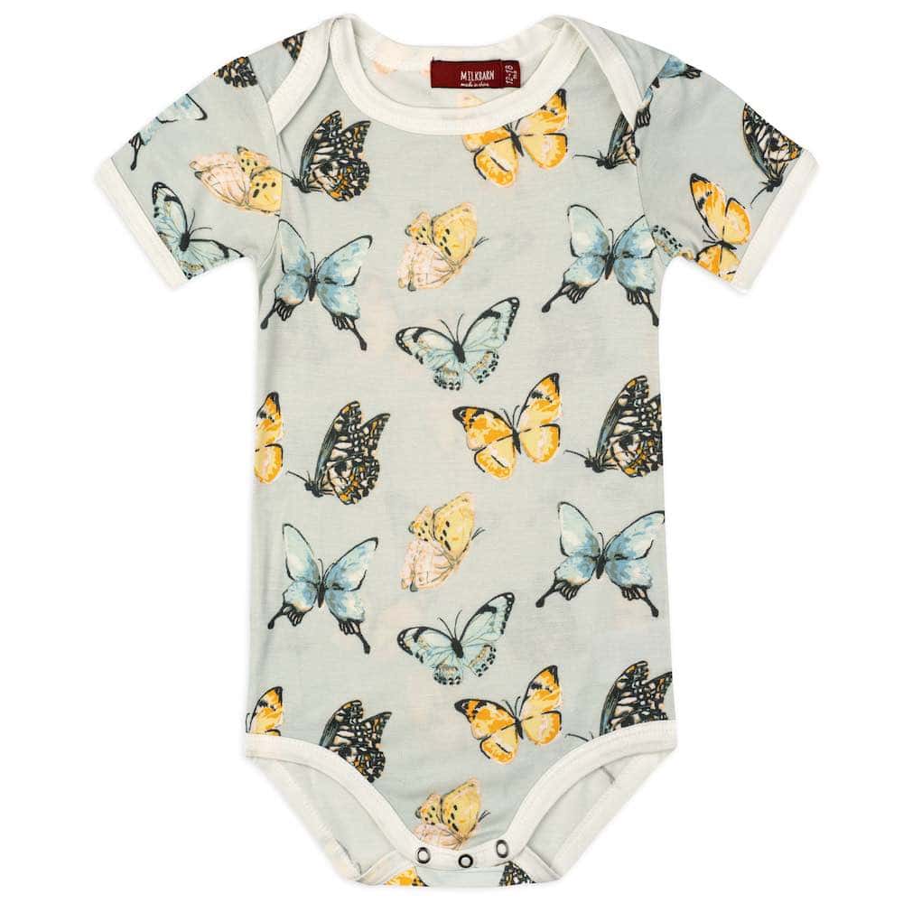 ONE PIECE SHORT SLEEVE BUTTERFLY