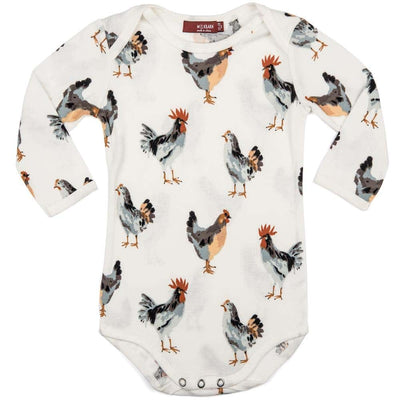 MILKBARN ONE PIECE LONG SLEEVE CHICKEN (Available in 3 Sizes)