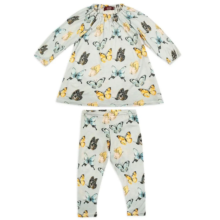 DRESS & LEGGINS SET BUTTERFLY