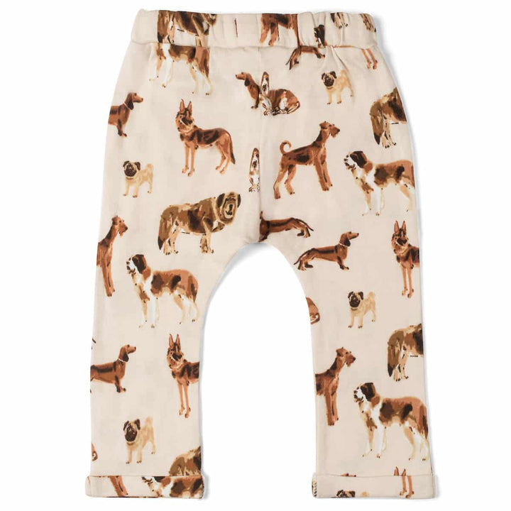 JOGGER PANTS NATURAL DOG
