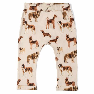 MILKBARN JOGGER PANTS NATURAL DOG (Available in 3 Sizes)