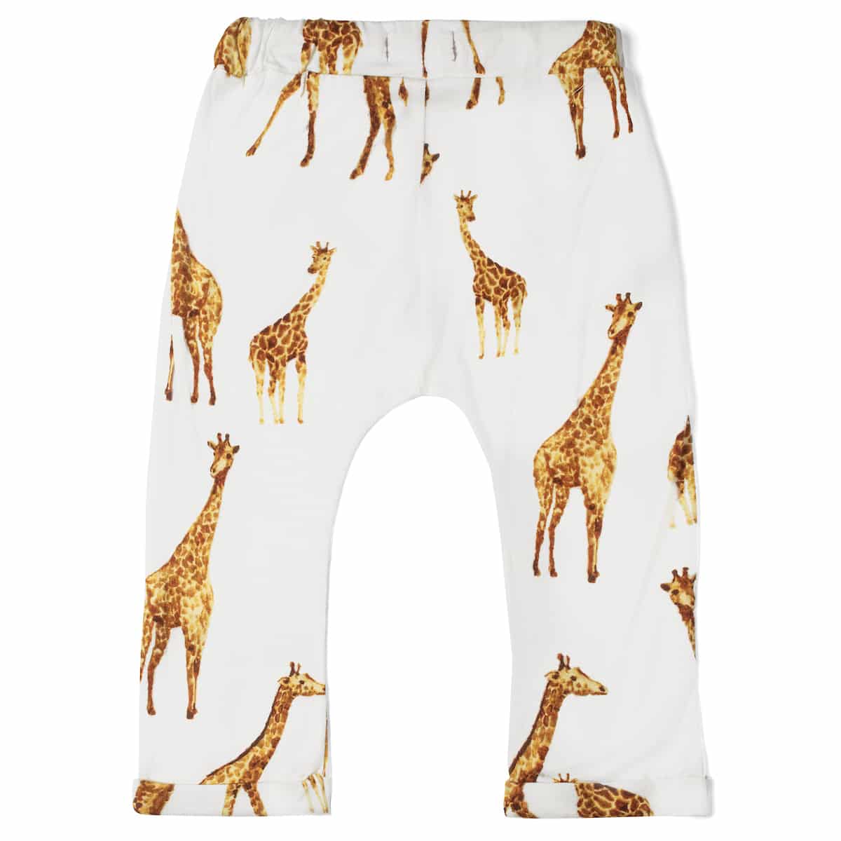 MILKBARN JOGGER PANTS ORANGE GIRAFFE (Available in 3 Sizes)