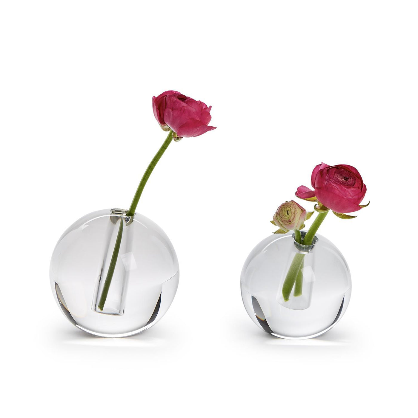 VASE GLASS ROUND (Available in 2 Sizes)