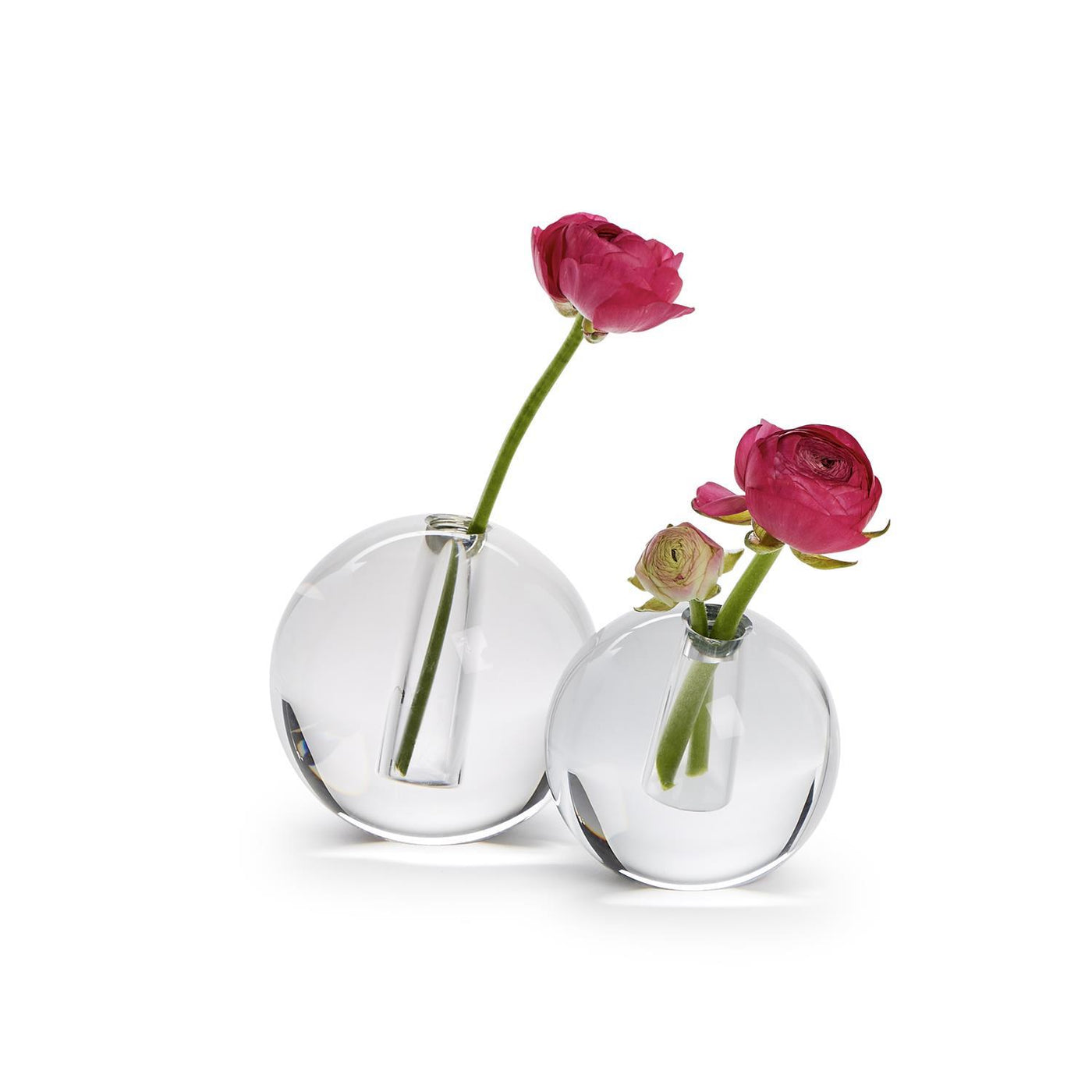 VASE GLASS ROUND (Available in 2 Sizes)