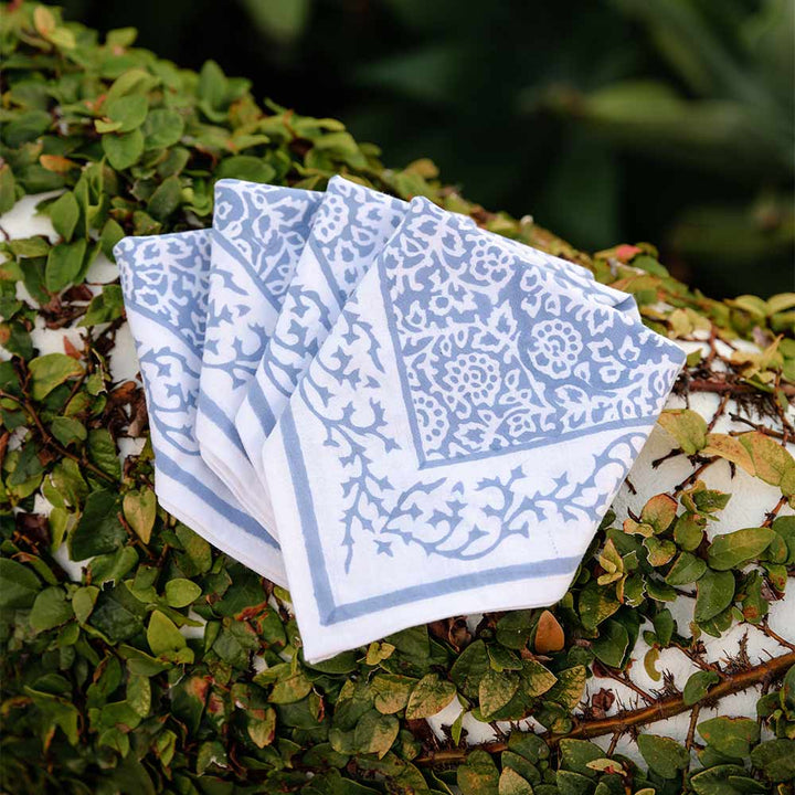 NAPKIN TAPESTRY BLUE