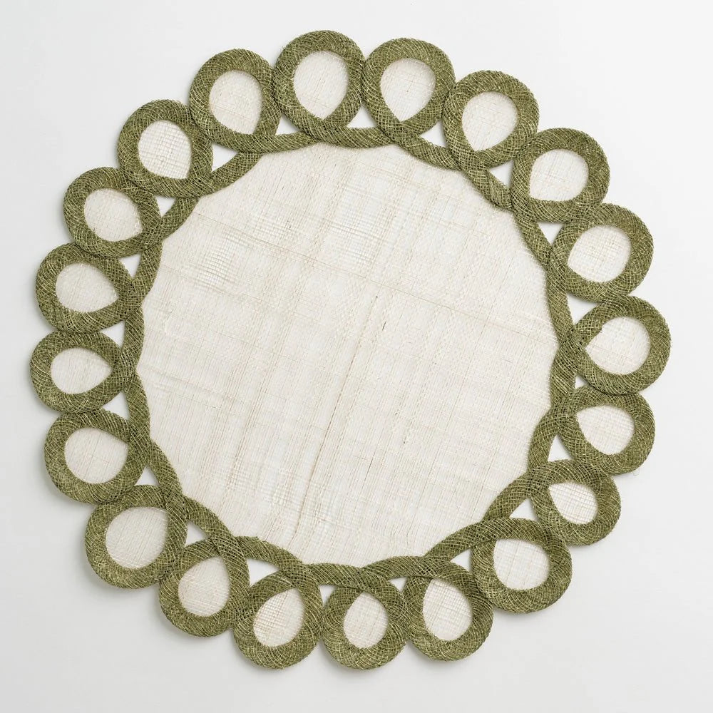 PLACEMAT DOODLES ROUND