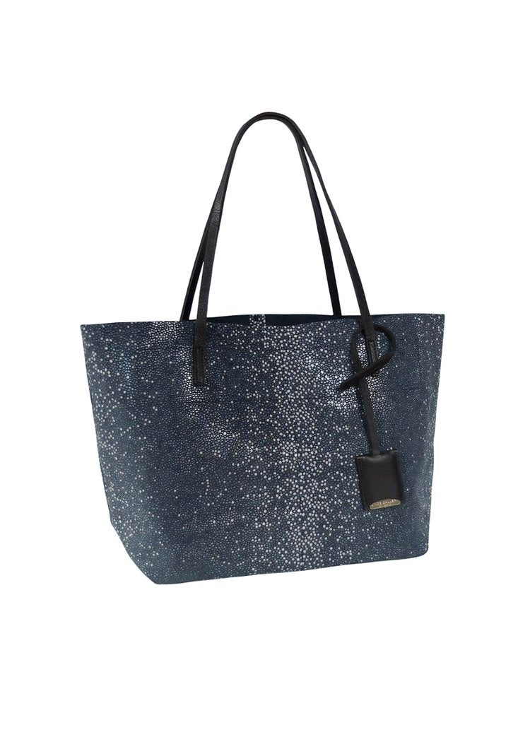 LINDE GALLERY TOTE GALUCHAT SUEDE - SMALL (Available in 7 Colors)