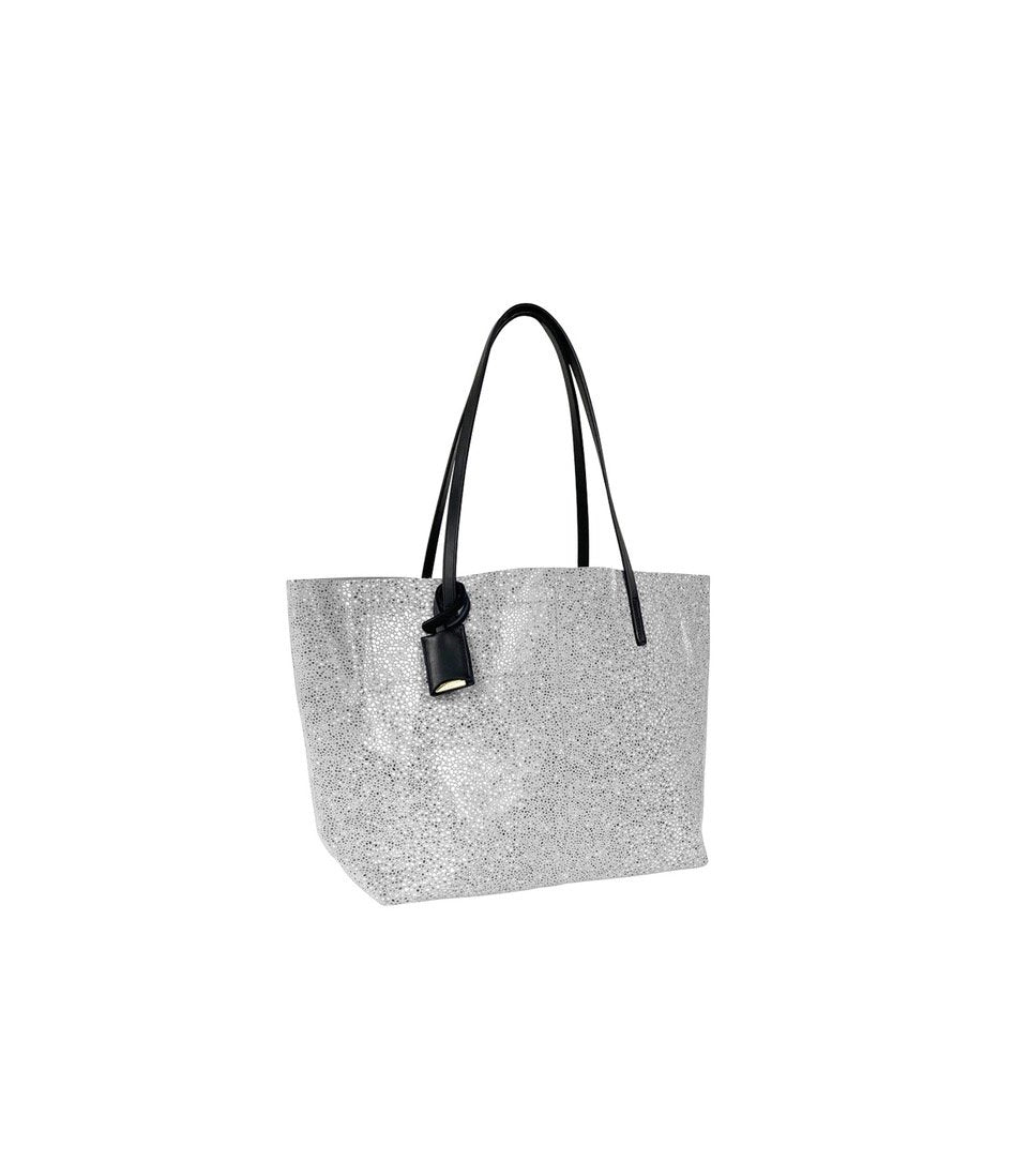 LINDE GALLERY TOTE GALUCHAT SUEDE - SMALL (Available in 7 Colors)